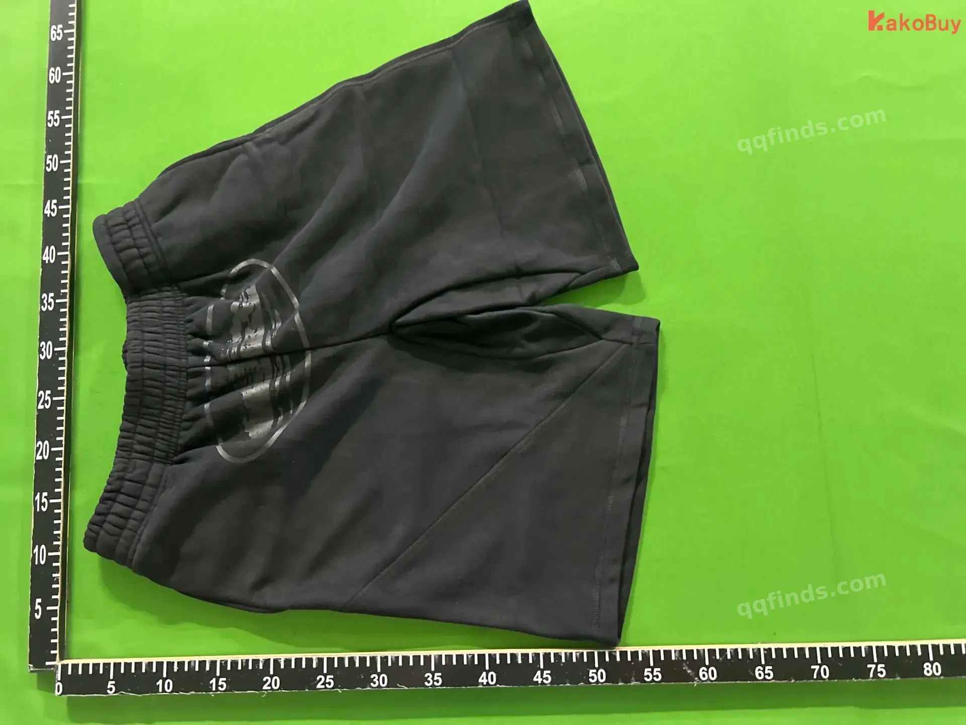 Black Hoodie and Shorts Set QC