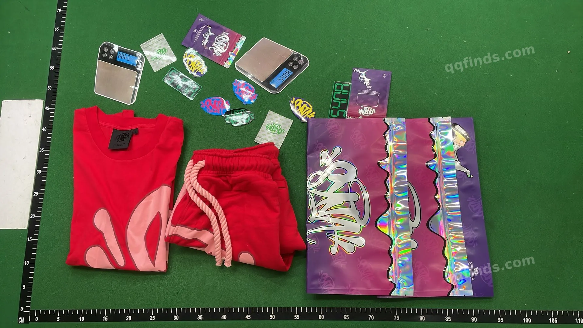 Red Tracksuit Set QC